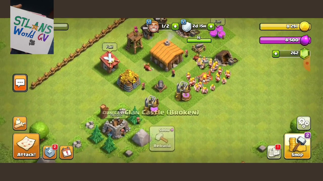 Game ' Clash Of Clans (TownHall 2) - Episode 8 ' ( @STLANSWorld  ) Clash Of Clans