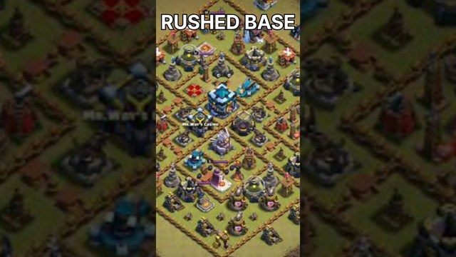 top 5 base to attack in clash of clans #coc #clashofclans #baselayout #townhall