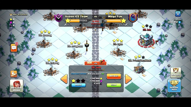 USING SUPER BOWLERS IN CWL - CLASH OF CLANS