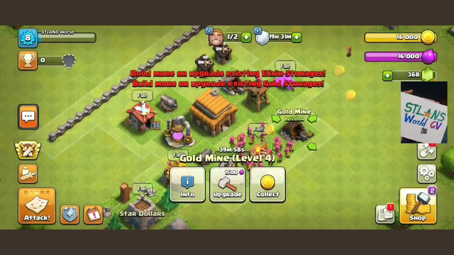 Game ' Clash Of Clans (TownHall 3) - Episode 13 ' ( @STLANSWorld  ) Clash Of Clans