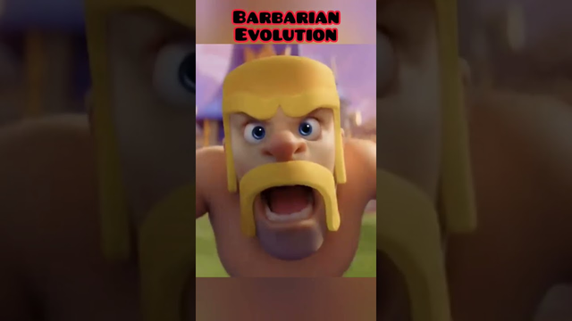 COC - Part-2 | Barbarian To Super Barbarian Transformation (Clash Of Clans) #shorts