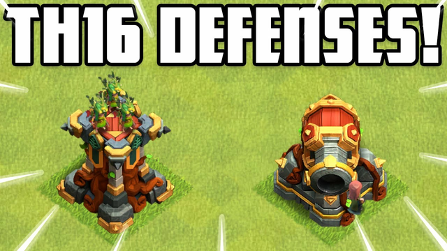 Multi Archer Tower and Ricochet Cannon are VERY STRONG!!! Town Hall 16 Defenses in Clash of Clans
