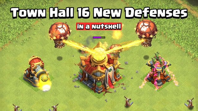 Every New Defense in Town Hall 16 | Clash of Clans