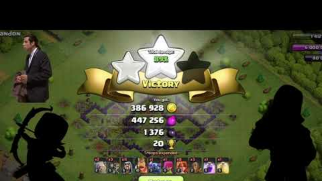 clash of Clans TH 8 3 Stars Attack Strategy #clashofclan