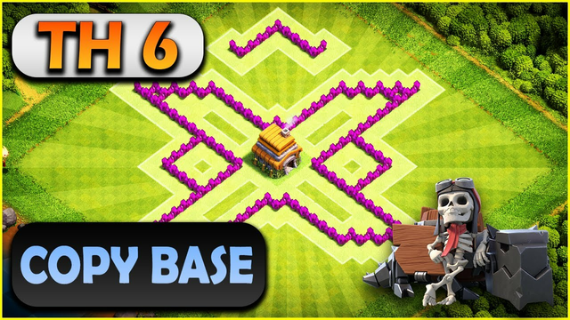Best TH6 Bases with Links for COC Clash of Clans 2023 - Town Hall Level 6 Layouts