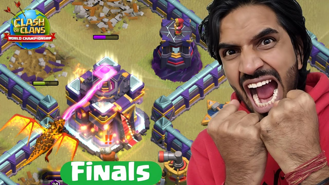 Last Town hall 15 Finals against World Championship team in Clash of clans | coc
