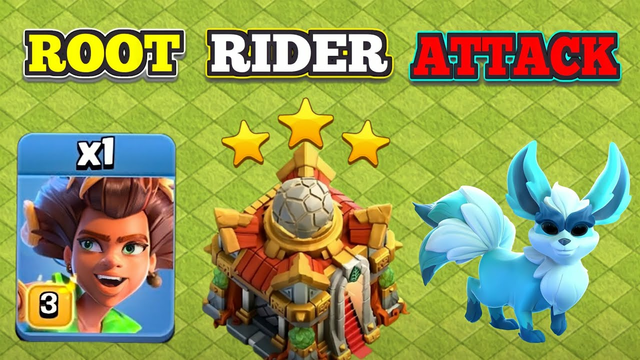 ROOT RIDER ATTACK STRATEGY ! TH16 NEW UPDATE IN CLASH OF CLANS