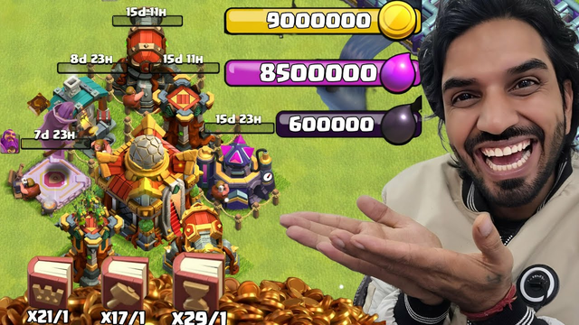 Spending Everything on my TOWN HALL 16 | Clash of clans(coc)