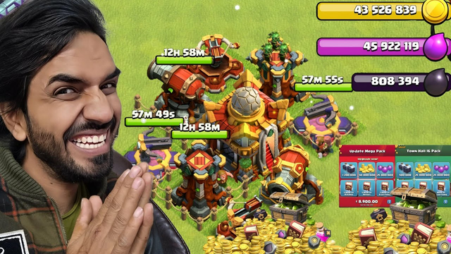 Going to max my Town hall 16 before sumit 007 | Clash of clans(coc)