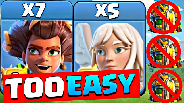 THE EASIEST ATTACK in Clash Of Clans ! NEW TH 16 Attack Strategy with ROOT RIDER