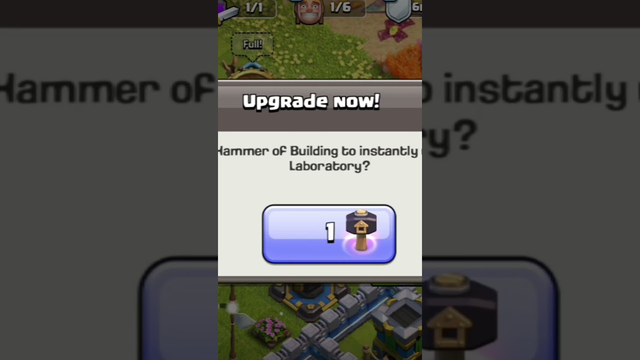 upgrade laboratory| clash of clans | #short #coc#viral