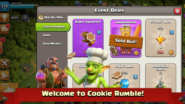 I Will Not Stop Until I Complete COOKIE RUMBLE Event Clash of Clans! | COC Live SOLD OUT PROBLEM