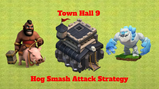 Clash of Clans Town Hall 9 Mass Hog Attack Strategy