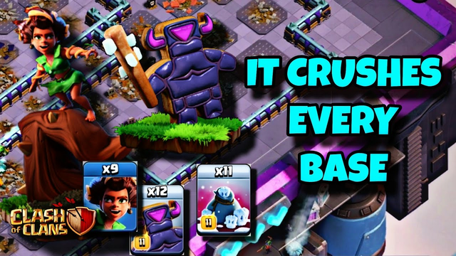 IT CRUSHES EVERY BASE | LEGEND LEAGUE ATTACKS | CLASH OF CLANS |