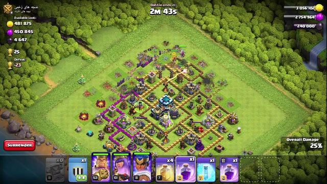 Clash Of Clans - Farming To Maxed My Wall (Part 1)