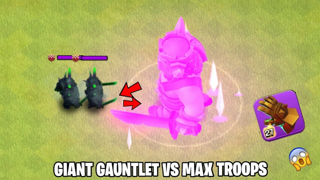 Giant Gauntlet Vs Every Single TH16 Max Troop - Clash of clans
