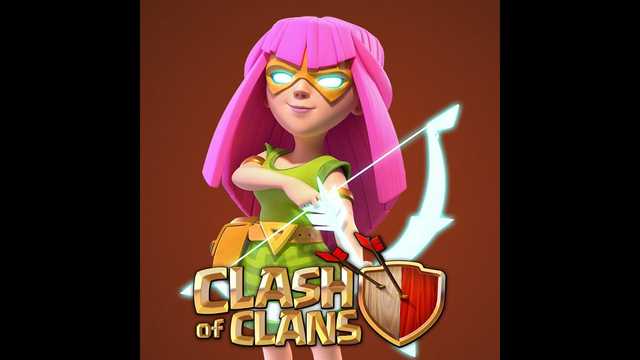 Clash of clans Super archer level 8 gameplay
