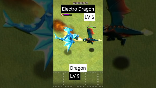 Max LV-6 Electro-Dragon VS Every Level Dragon |Clash of clans|