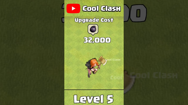 Valkyrie Upgrade Cost Town Hall 16 - Clash of Clans #coc #cocshorts #clashofclans
