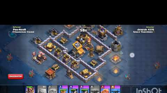 Clash of Clans Builder Base Full Stars **200% Strategy (Night Witch and Pekka)