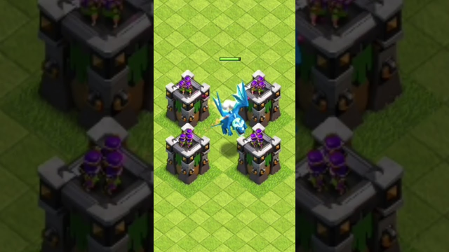all level Archer Tower vs Electro Dragon.. #coc #clash of clans