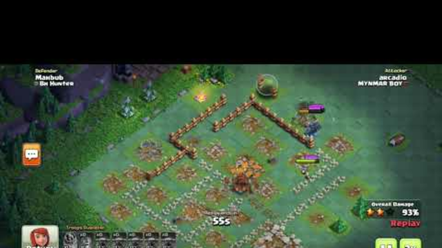 clash of clans attack @coc@esports@event@online games