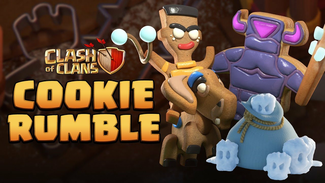 ALL COOKIE RUMBLE TROOPS + GIANT GAUNTLET | Clashmas Event | Clash of Clans - #4