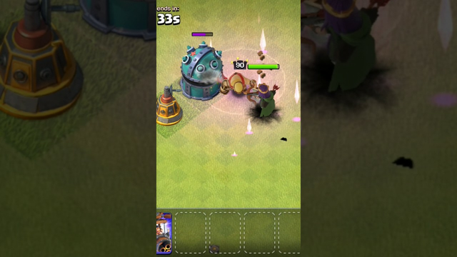 most Pawar full defence vs Kong queen attack clash of clans #shorts