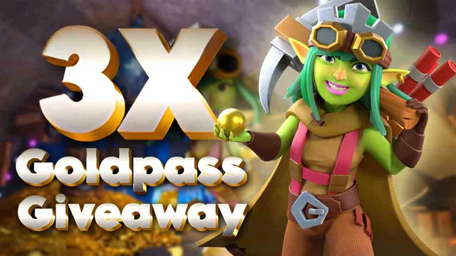 Base Visting // 3 Goldpass Giveaway // clash of clans