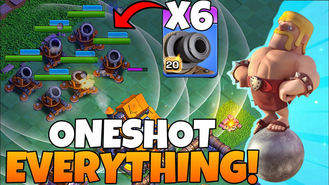 Mass Cannon Carts are BACK and completely DEMOLISHING Top Players! | Clash of Clans Builder Base 2.0