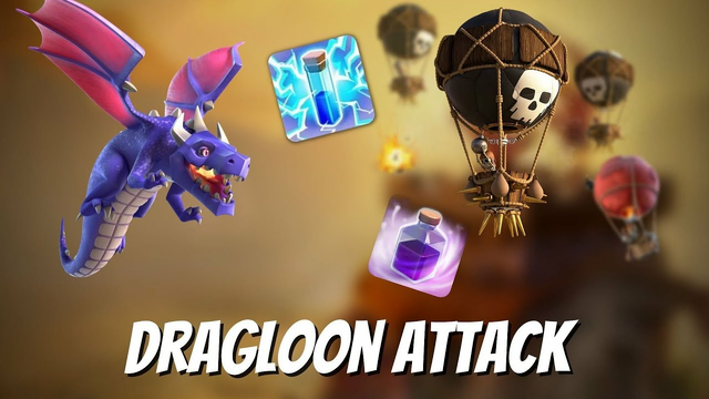 Clash of Clans Dragloon attack strategy .#coc #dragllon#gaming #proplayer #strategy