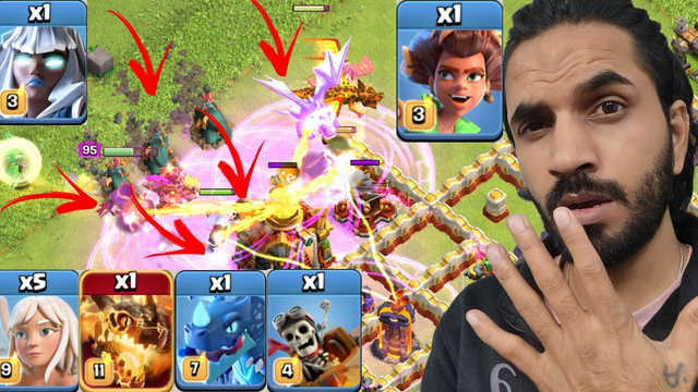 Top 5 Town hall 16 Easiest attack Strategy | Clash of clans (coc)