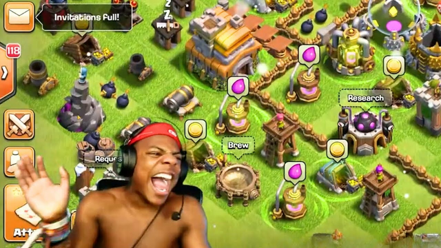 IShowSpeed Wins a Defense | Clash Of Clans