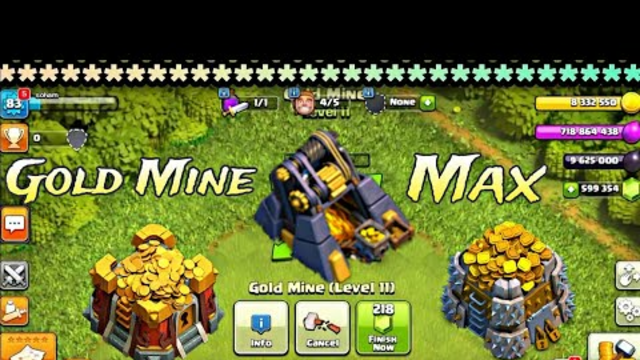 Unearthed Riches: Maxing Out Gold Mines in Clash of Clans!