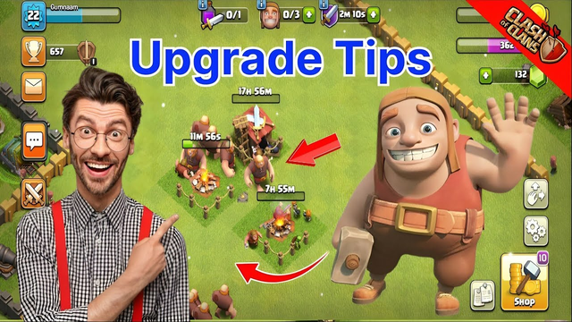 TH5 Best Upgrade Tips || Clash Of Clans #coc #clahsofclans
