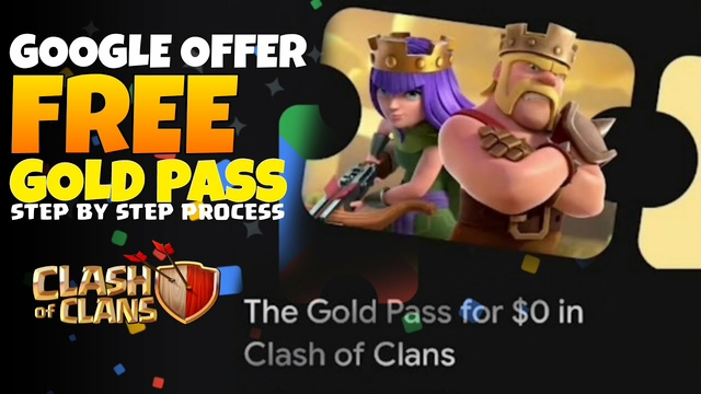 New Google Play Offer To Claim Free Gold Pass Explained! (Clash of Clans)