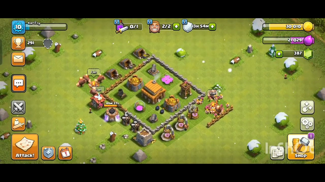 Clash Of Clans Day #1