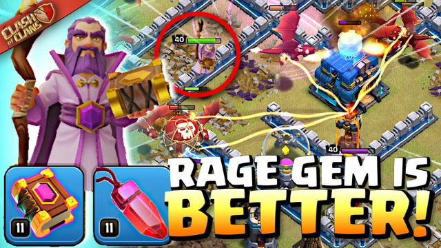 RAGE GEM will BREAK Dragons at Town Hall 12! TH12 ZAP DRAGON Best TH12 Attack! Clash of Clans