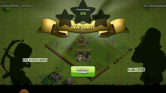 Max Super Troops vs Town Hall 4 (Clash Of Clans) #coc