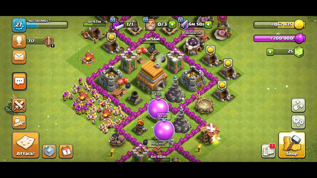 CLASH OF CLANS TH6 ROAD TO GREATNESS.