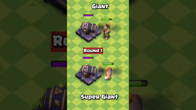 Giant Vs Super Giant Vs Max Defense | Clash of Clans