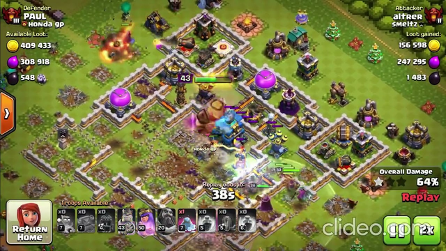 Clash of clans new troops and giant gauntlet three star #clashofclan #coc #clashofclansvideos