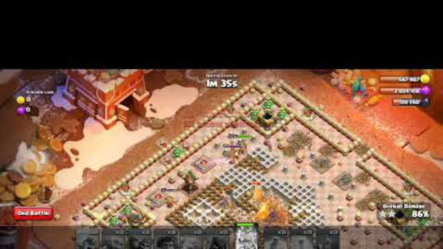 #COC #clash of clans #the glove from above 25 gems