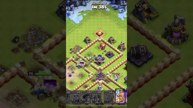 Clash of clans (Of the North) challenge easy way to complete #clashofclans