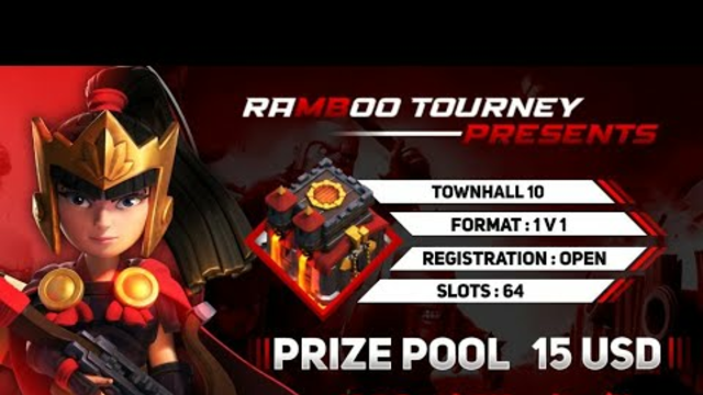 15$ TownHall 10 | Finals | 1vs1 | Clash of Clans | Tournament