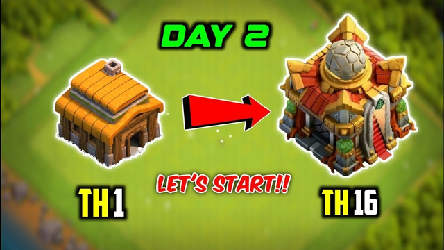 Day 02 (Beginning) *100 DAYS UPGRADE* Challenge Series (Clash of Clans) | How to play clash of clans