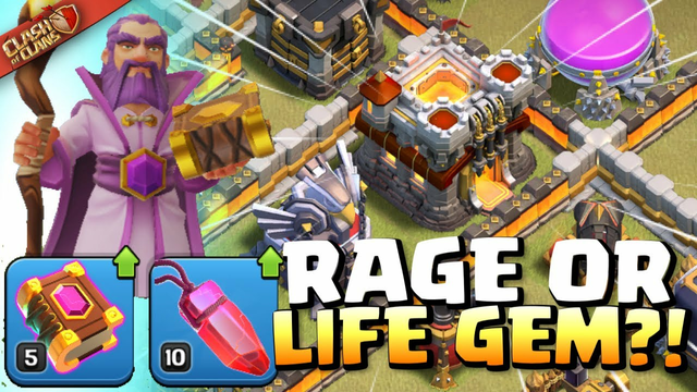 LIFE GEM is NOT Obsolete! When should we use RAGE GEM?! Best TH11 Attack Strategies | Clash of Clans