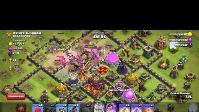 Clash of Clans : Best attack strategy for town hall 10 || Town Hall 10 three star attack strategy