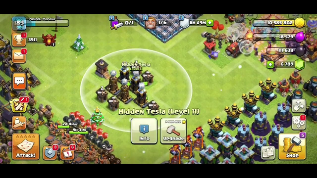 TOWN Hall 13 Wall Up | Clash Of Clans |  @ClashOfClans