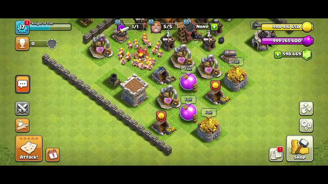 Clash of Clans Day 3  play  @Knight0fBong-CoC